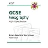 GCSE Geography AQA A Exam Practice Workbook - Higher