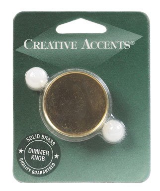 Creative Accents Brass Dimmer Control Knob