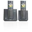DECT Enhanced High Definition Voice Cordless Phone - 2 Handsets