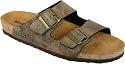 Original BIOLINE Herren Pantoletten Sandalen, antikbraun