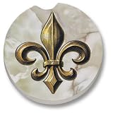 Fleur de Lis Car Coaster, Single