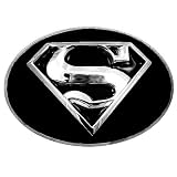 A83 3D Superman Belt Buckle Clark Kent DC Comic Book Image