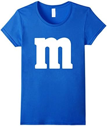 Women's Halloween - M&amp; Candy M Costume T-Shirt XL Royal Blue