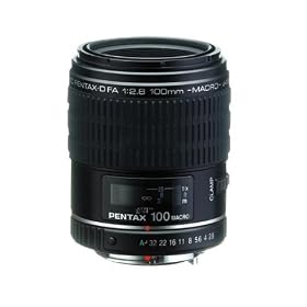 Lens Pentax D FA 100mm f 2.8 Macro Lens for Pentax and Samsung Digital SLR Cameras B0002YE65Y