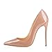 FSJ Women Pointed Toe Pumps High Heel Stiletto Sexy Slip On Dress Shoes Size 4-15 US