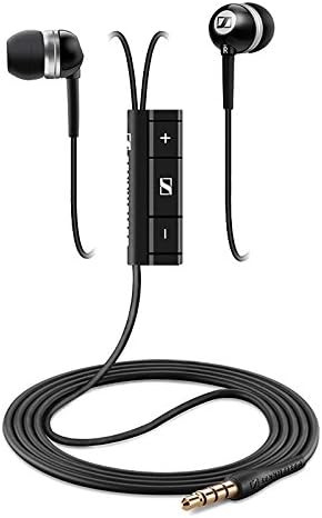 Suori LD For Sennheiser MM70i In-Ear Precision Headphones Earbuds for Smartphones(black)