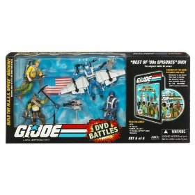 G.I. JOE Hasbro 25th Anniversary DVD Battle Pack Best Of 80's Episodes On Sale