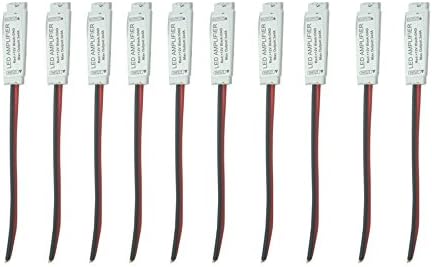 10pcs Mini Controller Amplifier DC 12V 12A For 3528/5050 SMD RGB LED Light Strip(Without DC)