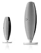 JBL Duet III Premium High Performance Speaker System for Portable Music and PC - Black/Silver (Pair)