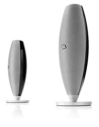 JBL Duet III Premium High Performance Speaker System for Portable Music and PC - Black/Silver (Pair)