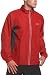 Reebok Men's Play Dry Training Jacket,Flash Red,Large