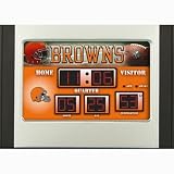 Cleveland Browns Scoreboard Alarm Clock