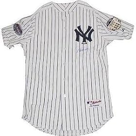 Buy Derek Jeter Autographed Hand Signed Authentic 2008 Yankees Home Jersey With All Star and Final...