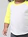 American Apparel Infant Poly-Cotton 3/4 Sleeve Raglan - White/Navy / 12-18M