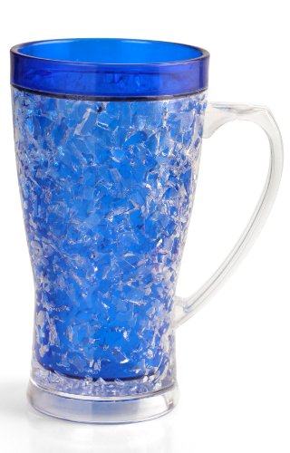 Freezer Mug - Double Wall - 15oz. Capacity by Decodyne0153; (Blue)