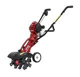 Atom 13-Inch 25cc 4-Stroke Honda GX25 Gas Powered 6-Tine Tiller / Cultivator ATTILH6