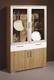 Wohnzimmer Vitrine Barolo 766 Noce