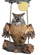 Olli the Owl statue home yard garden sculpture New