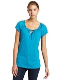 ESPRIT Womens Basic Carmen TeeAruba BlueMedium