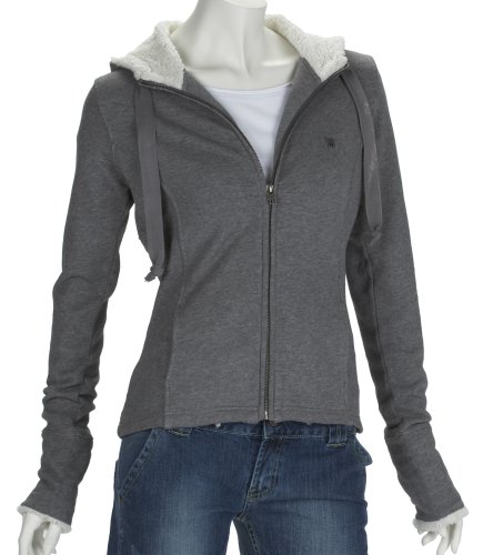 Fenchurch Kapuzensweatjacke Devil Hooded Sweat,  grey marl