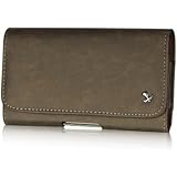 Luxmo LU8HBR Horizontal Leather Pouch Belt Clip Holster Case for Samsung Galaxy S3 I9300