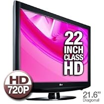 LG 22LH20 22-Inch 720p LCD HDTV, Gloss Black