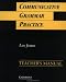 Book Communicative Grammar Practice Teacher's manual: Activities for Intermediate Students of English