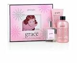 Philosophy Amazing Grace Layering Set (Shampoo/Bath/Shower Gel 8 Ounce, Body Butter 2 Ounce, Spray Fragrance 2 Ounce)