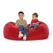 Jaxx Lounger Jr. (Microsuede Cherry) (48"H x 24"W x 24"D) Jaxx Lounger Jr. (Microsuede Cherry) (48"H x 24"W x 24"D)