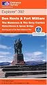 Ben Nevis and Fort William, The Mamores and The Grey Corries (Explorer Maps)