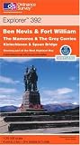 Ben Nevis and Fort William, The Mamores and The Grey Corries (Explorer Maps)