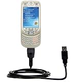 Classic Straight USB Cable for the Audiovox PPC 6601 with Power Hot Sync and Charge capabilities - Gomadic Brand w/ TipExchange Technology