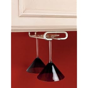 Rev-A-Shelf Stemware Holder 11in Satin Nickel