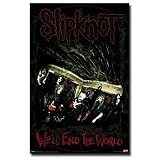 Slipknot WeLl End The World Horror Poster Print 22x34