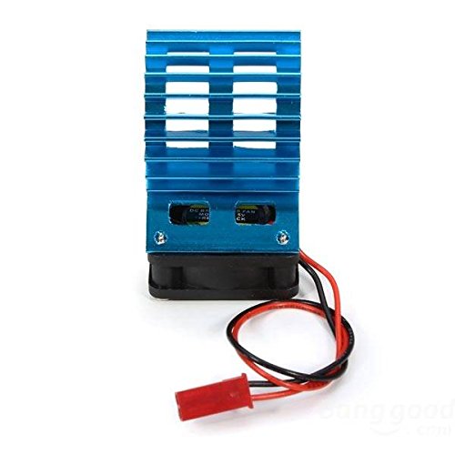 Imagen 2 de [Envio GRATIS] de aluminio del disipador de calor ventilador de refrigeración para el Motor RC // Aluminum Heat Sink Cooling Fan For RC Motor