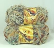 Rainbow Hippy Knitting Yarn 50gm 10 Balls/Pk - Green/Brown