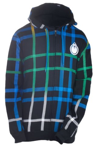 NOMIS Herren Hoody OG Fade, black, M Preisvergleich