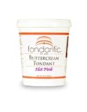 Fondarific Buttercream Hot Pink Fondant, 2-Pounds