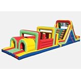 Kidwise Obstacle Course Bounce House (Commercial Grade)