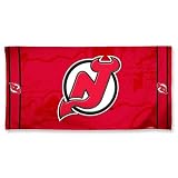 New Jersey Devils Beach Bath Towel