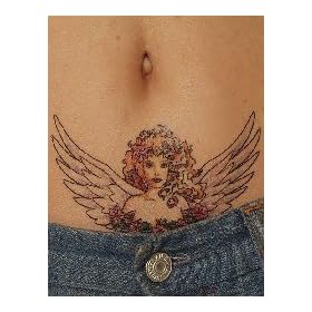 Sexy Girls with Tara the Angel of Love Tattoo