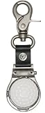 Clip-on Bag Golf Watch (Green/Black Leather Strap)