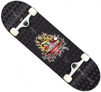 Choke Skateboard, Burning Heart II, 79x20cm, 600184 Preisvergleich