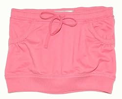Abercrombie & Fitch Dark Peach Logo Mini Skirt