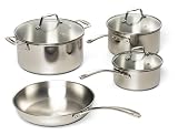 Kitchenmate 18/10 stainless Steel 7 Piece Cookware Set