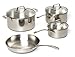 Kitchen & Housewares : Kitchenmate 18/10 stainless Steel 7 Piece Cookware Set