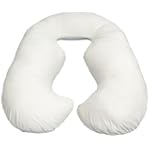 SAVE $0.49 - Leachco Back 'N Belly - Contoured Body Pillow - Ivory $59.50