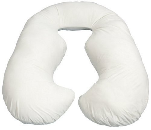 Leachco Back 'N Belly - Contoured Body Pillow - Ivory