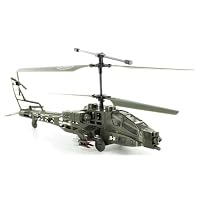 3-Ch AH-64 Apache Indoor RC Helicopter S009