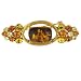 

Round Square Cushion Decorative Rhinestone Pin Brooch